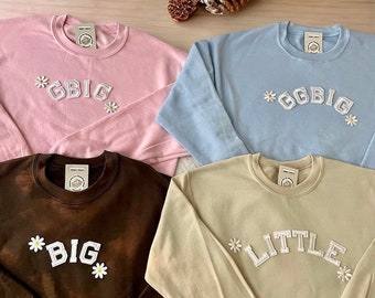 Sorority Big Little Sweatshirt | GBig Big Little Outfits | Big Little Reveal Shirts| Sorority Crewnecks |Gifts for Sorority Sisters |Bid Day