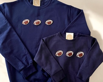 Fußball-Vater und Baby-Shirts, Passende Papa und Sohn Passende Outfits, Passende Papa und Baby-Shirts, Vater und Sohn Fußball-Shirts