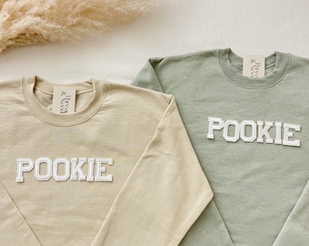 Sudadera Pookie, Camisa Pookie, Regalo para Pookie, Sudadera de la abuela, Regalo del Día de la Madre, Anuncio de Embarazo Abuelo, Cumpleaños de la Abuela