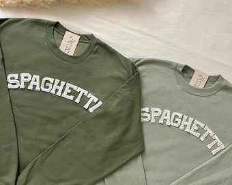 Spaghetti Sweatshirt, Spaghetti Shirt, Spaghetti Lover Gift, Pasta Lover Gifts, Pasta Sweatshirt, Funny Sweatshirt, Funny Gifts