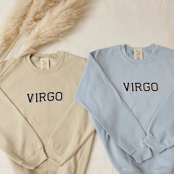 Virgo Sweatshirt, Virgo Crewneck, Virgo Shirt, Virgo Birthday Gifts, Virgo Gifts, Gifts for Virgo, Zodiac Sign Gifts, Zodiac Sign Sweatshirt