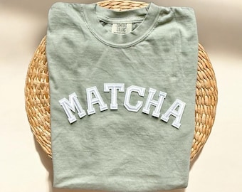 Comfort Colors Matcha Shirt, Matcha Tee, Matcha Gifts, Gift for Matcha Lovers, Matcha Lover Shirt, Matcha Club Shirt, Matcha Latte Shirt