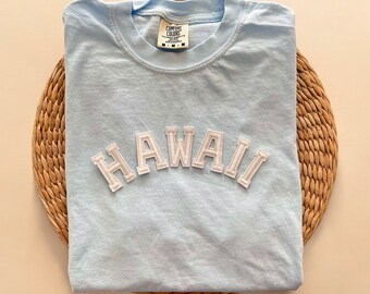 Comfort Colors® Hawaii Shirt, Hawaii Tshirt, Hawaii Tee, Summer Shirt, Hibiscus Shirts, Comfort Colors Tshirt, Beach Shirt, Oversized Shirts