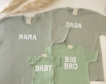 Family Matching Shirts | Mom Dad Baby Hospital Outfit | Mom and Daughter Shirts | Mom and Baby Matching | Mommy and Me Shirt| Dad Baby Shirt