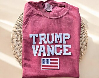Comfort Colors® Trump Vance 2024-shirt, Trump-shirt, Trump 2024-shirt, Vice President JD Vance-shirt, MAGA-shirt, 45 47-shirt, Trump Merch