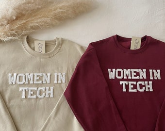 Women in Tech Sweatshirt, Women in Tech Gifts, Women in Technology, Coding Sweatshirt, Software Engineer Sweatshirt, Engineer Sweatshirt