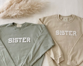 Matching Sisters Sweatshirt | Sister Sweater | Sister Hoodie | Matching Best Friends Sweatshirt | Gift for Sister | Birthday Gift for Sister