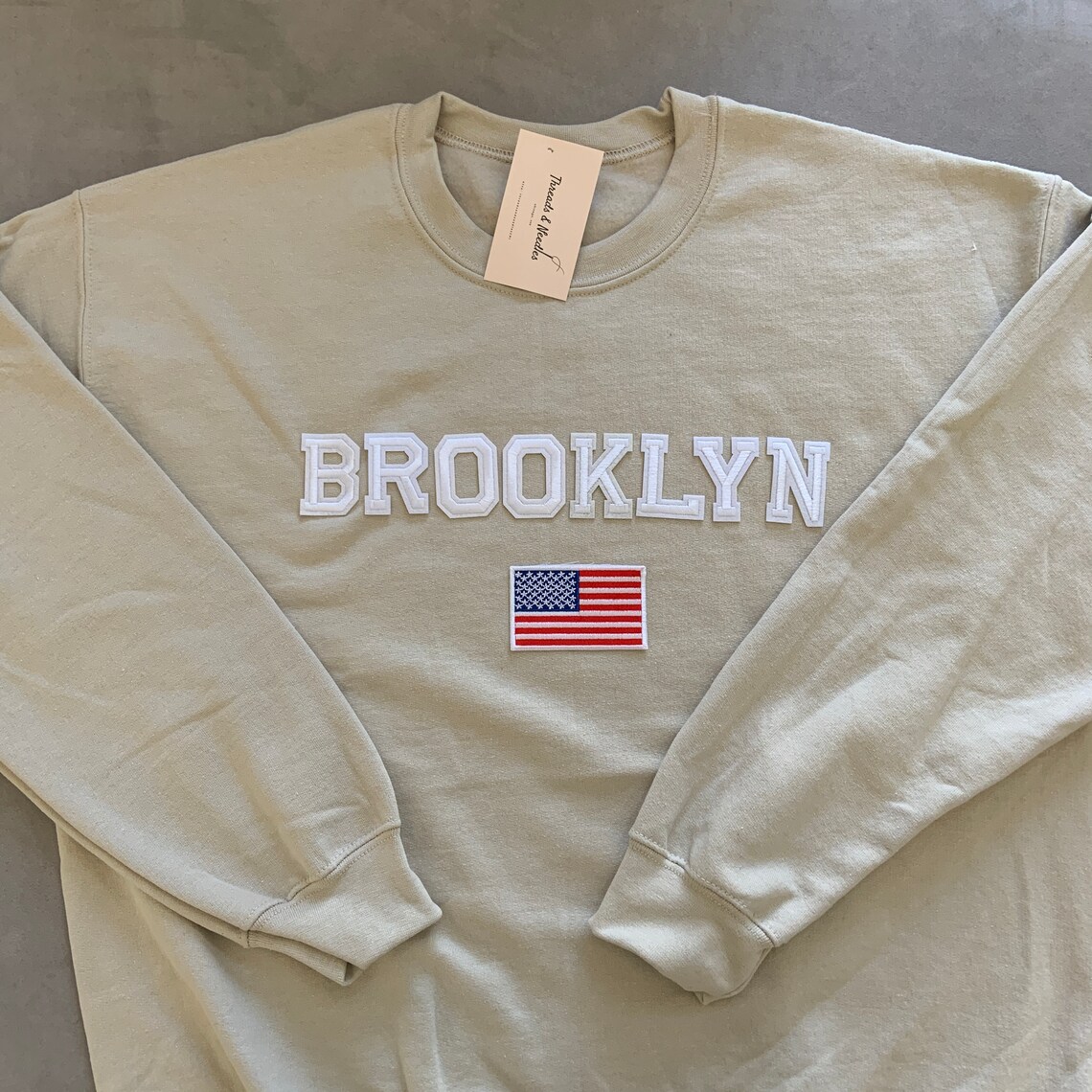 Brooklyn Sweatshirt Brooklyn Crewneck New York Sweatshirt - Etsy