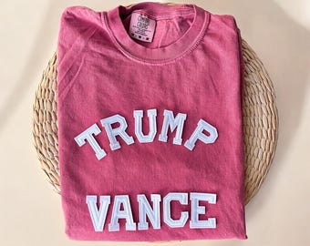 Comfort Colors® Trump Vance-shirt, Trump-shirt, Trump 2024-shirt, Vice President JD Vance-shirt, MAGA-shirt, 45 47-shirt, Trump Merch