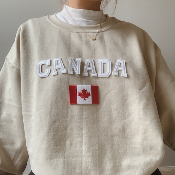 Buy Canada Sweatshirt Canada Crewneck Canada Shirt Canada Sweater toronto Montreal Quebec Ontario Vancouver Sweatshirt canada Flag Gifts Online in India Etsy