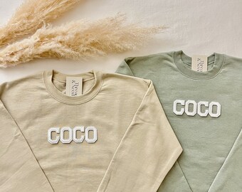 Coco Sweatshirt, Coco Shirt, Gift for Coco, Grandma Sweatshirt, Mother’s Day Gift, Pregnancy Announcement Grandparents,Grandma Birthday Gift
