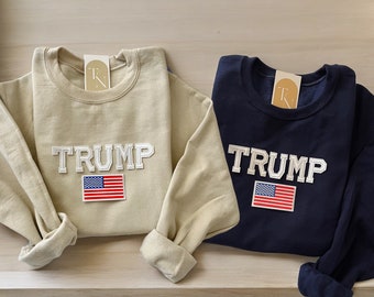 Felpa Trump, Trump 2024, Camicia Trump, Camicia repubblicana, Regali repubblicani, Felpa bandiera americana, Camicia patriottica, Camicia Pro Trump