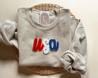 USA Sweatshirt, USA Hoodie, 4th of July Sweatshirt, 4th of July Shirt,American Flag Sweatshirt,Memorial Day Shirt,Patriotic Independence Day