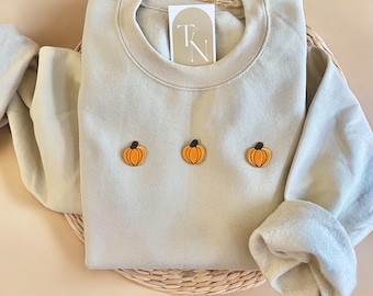 Pumpkin-sweater, Pumpkin Spice-sweater, Pumpkin Season-sweater, vintage herfstsweater, retro herfsttrui met ronde hals, herfstsweater