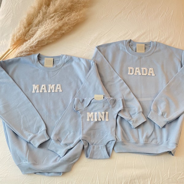 Matching Family Outfits | Baby Boy Hospital Family Outfit | Baby Boy Coming Home Outfit | Mom and Baby Matching Outfit | Mommy and Me Outfit