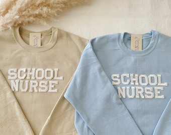 School Nurse Sweatshirt | School Nurse Shirts | School Nurse Gifts | School Nurse | Registered Nurse Sweatshirt | Nurse Sweatshirt