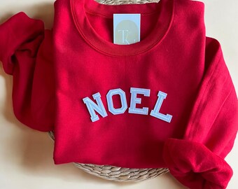 NOEL Sweatshirt, Christmas Sweatshirt, Noel Sweater, Christmas Sweater, Holiday Sweaters, Family Christmas Pajamas, Holiday Family Shirts