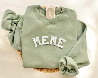 Meme Sweatshirt, Meme Shirt, Meme Geschenke, Meme Geburtstagsgeschenke, Oma Sweatshirt, neue Oma Geschenk, Oma Geschenke, Oma Muttertag Gif