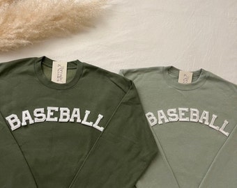 Baseball Sweatshirt, Baseball Shirt, Baseball Team Shirts, Baseball Mom Sweatshirt, Baseball Mom Gifts, Baseball Coach Gift, Custom Baseball