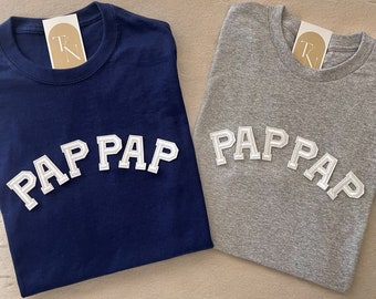 Camisa PAP PAP, camiseta Pap Pap, regalos Pap Pap, camisa del abuelo, regalo del día del padre Pap Pap, regalos del nuevo abuelo, regalo del abuelo por primera vez