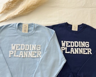 Bluza dla planisty ślubnego, bluza z okrągłym dekoltem dla planisty ślubnego, prezenty dla planisty ślubnego, koszula dla koordynatora ślubnego, prezenty dla koordynatora ślubnego