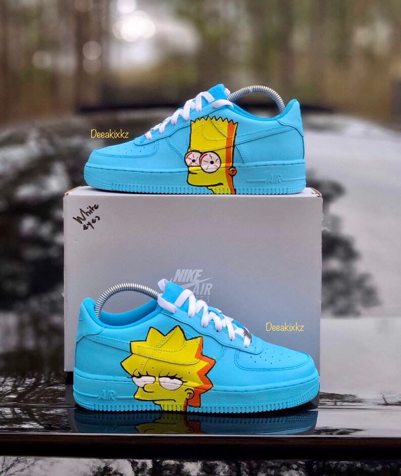 nike air force 1 simpsons