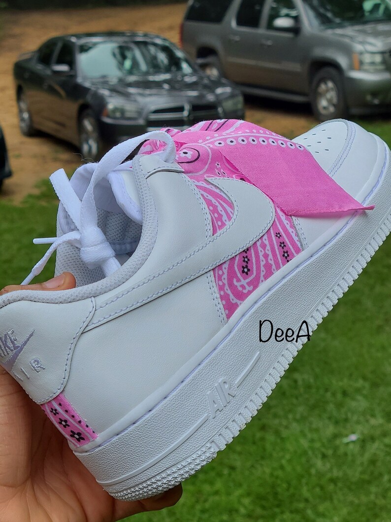 bandana air force 1 pink