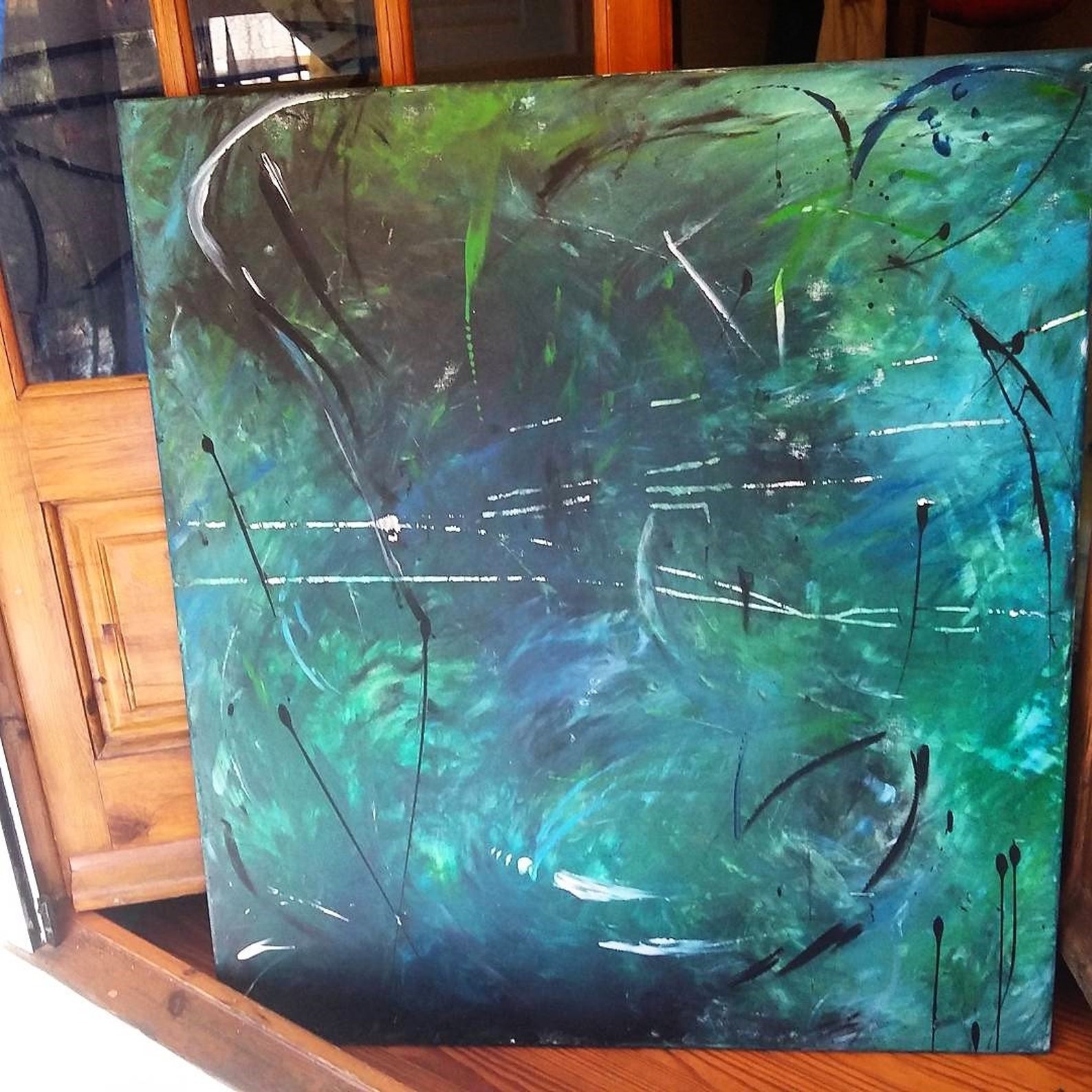 Have A Nice Lifedeathconsciousness ACRYLIC PAINTING Etsy