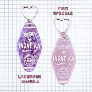 AAPI Filipino Baybayin Keychain | Pinoy Ingat Ka Take Care Hotel ...
