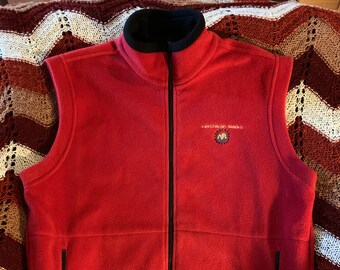 Dark Gray Fleece Vest by Eddie Bauer 