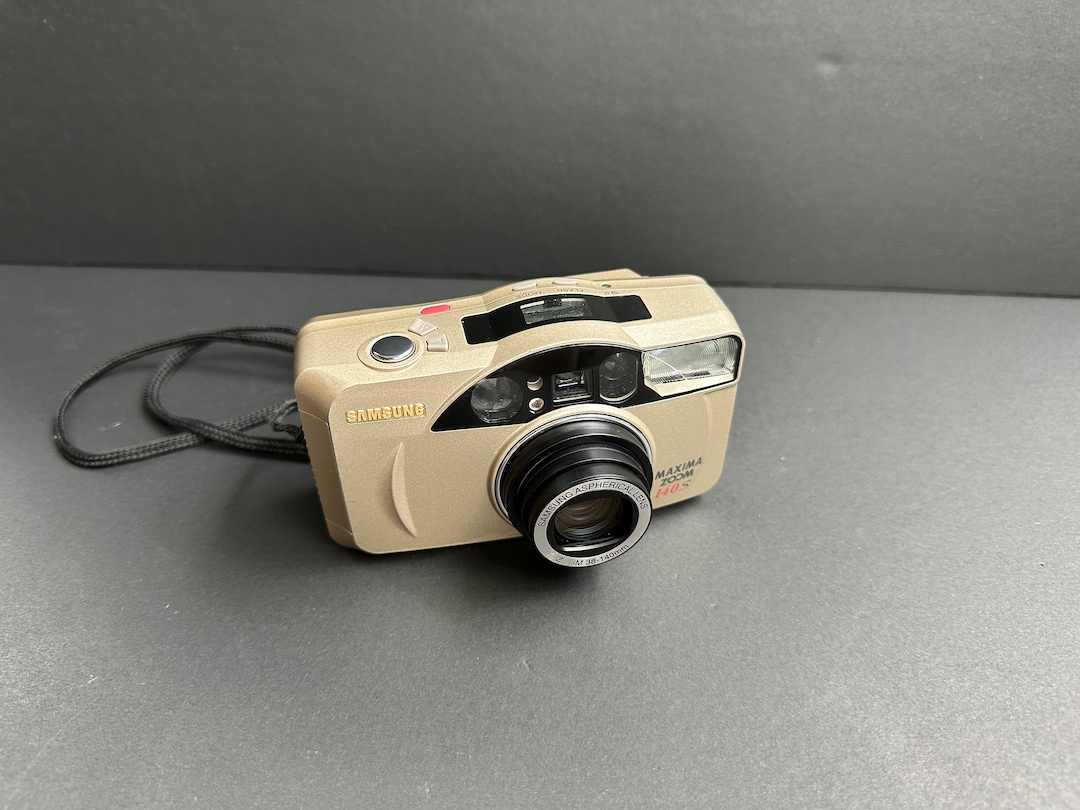 Samsung Maxima Zoom 140S 35mm Film Camera With Zoom, Auto Focus