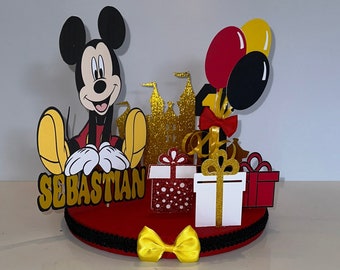 Mickey Mouse Centerpiece, Mickey Mouse Centerpieces, Mickey Mouse Table Decoration