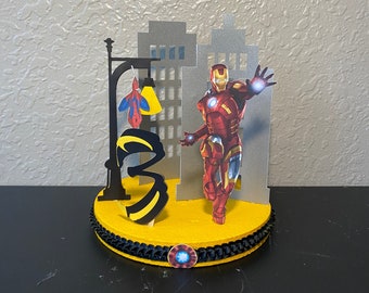 Iron Man Heroic Centerpiece – Epic Table Decoration for Fans