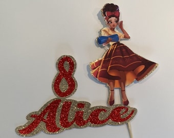 Encanto Dolores Cake Topper | Personalizable Encanto Cake Topper | Encanto Themed Party | Encanto Cake Decoration