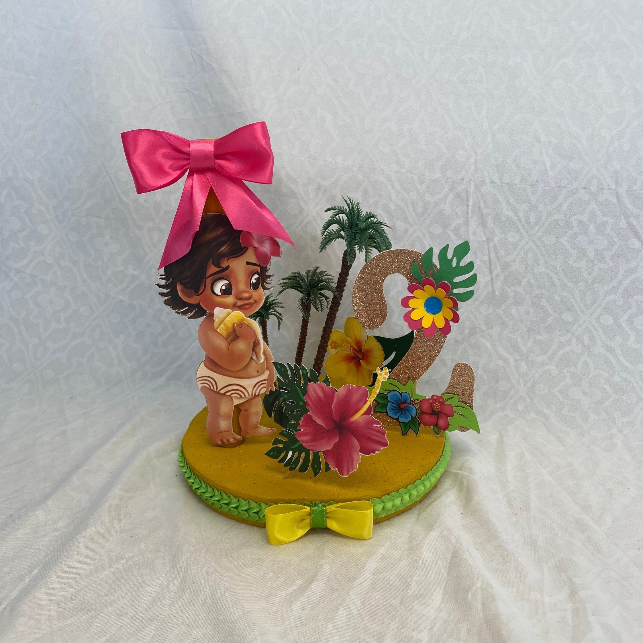 Baby Moana Table Decoration Moana Table Decoration Baby Etsy