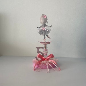 Ballerina Table Decor, Ballerina Centerpieces, Pink Birthday Party Decor, Pink Table Decor