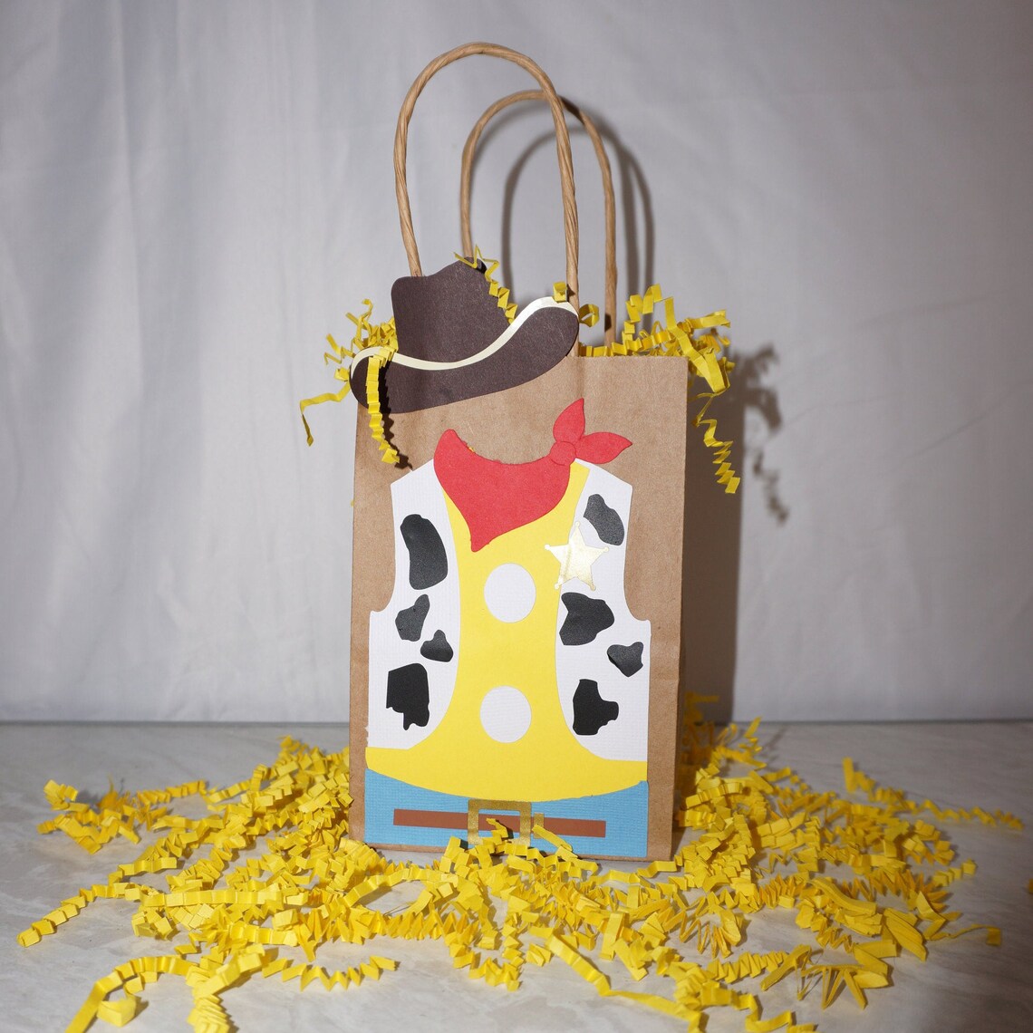 Toy Story Treat Bags Woody Party Favor Bags Woody Birthday Etsy