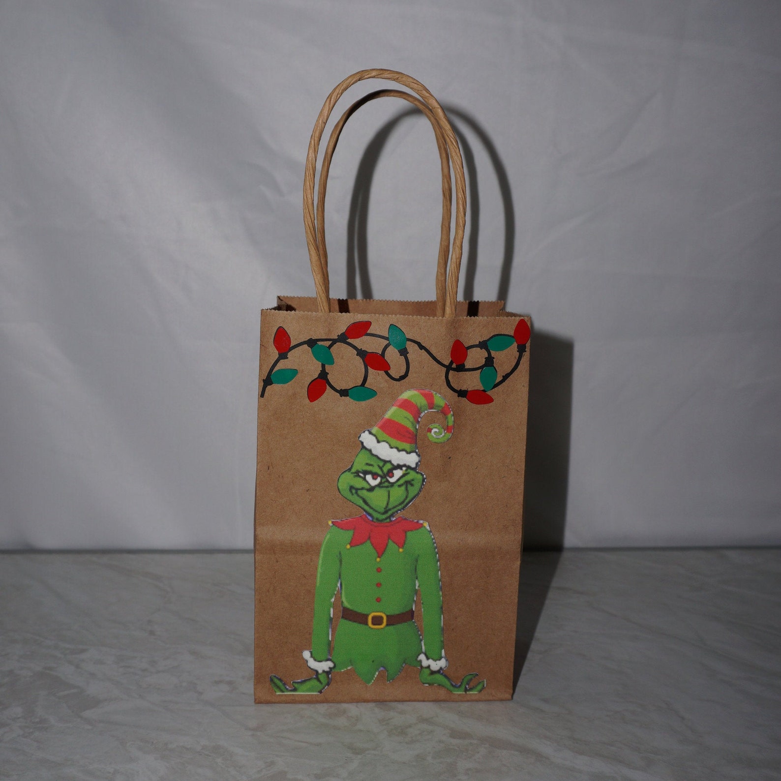 Grinch Stole Christmas Bags Grinch Gift Favor Bags Grinch Etsy