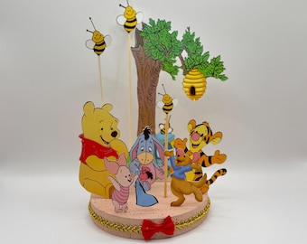 Winnie the Pooh Cake Topper | Winnie & Friends | Oh Boy Winnie the Pooh | Winnie Centerpiece | Winnie the Pooh Baby Shower
