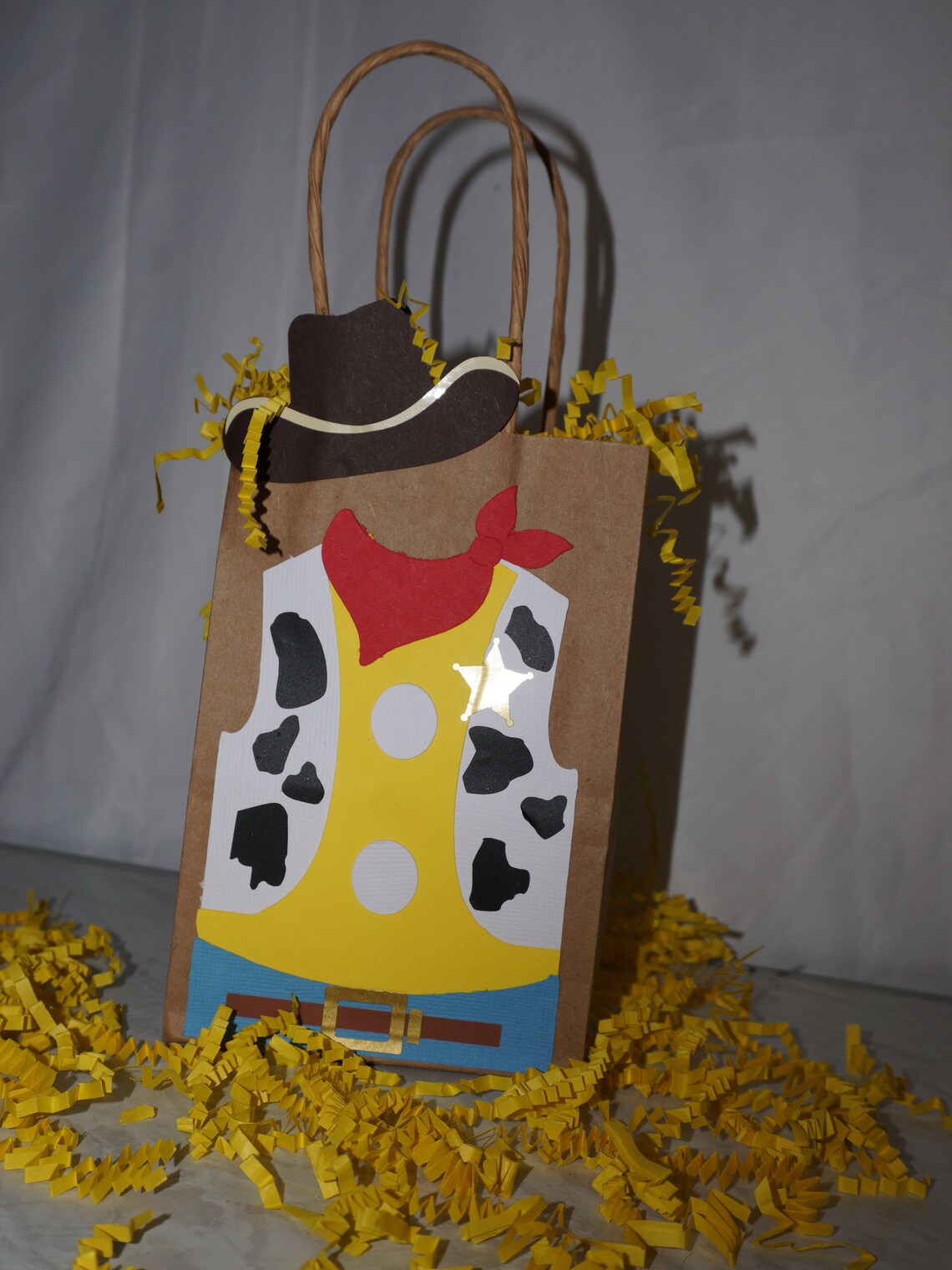 Toy Story Treat Bags Woody Party Favor Bags Woody Birthday Etsy