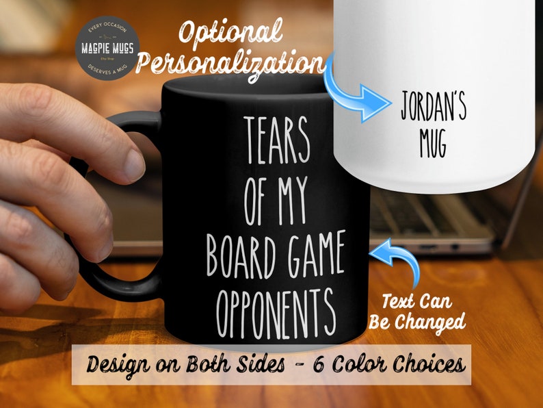 "Tears of My Board Game Opponents" Mug