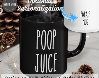 Poop Juice Mug, Funny Mugs, Funny Office Mug, Coworker Gag Gift, Funny Work Mug, Coworker Gift, Funny Office Mug, Poop Juice, Work Gift Mug