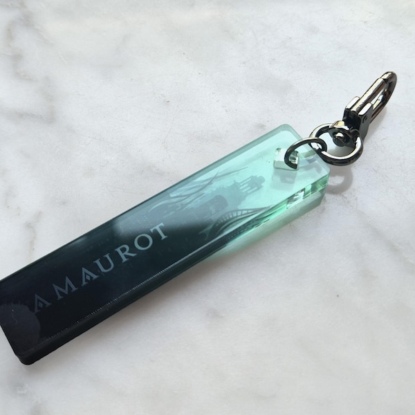 Amaurot acryl sleutelhanger