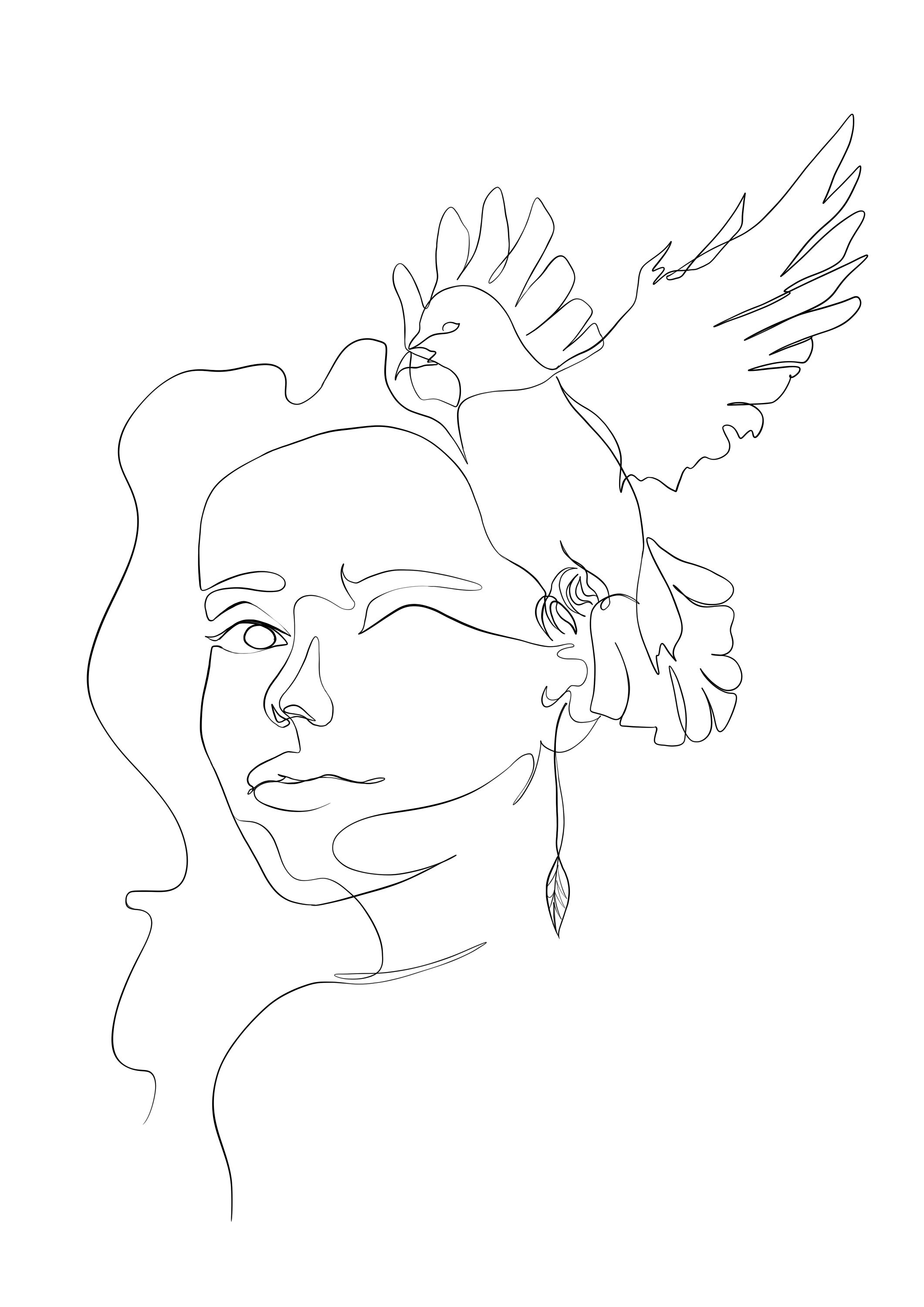 Digital Download Line Art Wall Decor Etsy