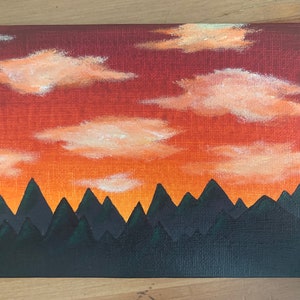 Sunset/Mountain Painting