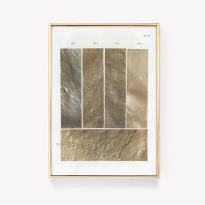 Maantekeningen | Kunst onder de maan | Wetenschappelijke maanprint | Vintage afbeelding | Vroege sterrenkaart | 19e-eeuwse kunst