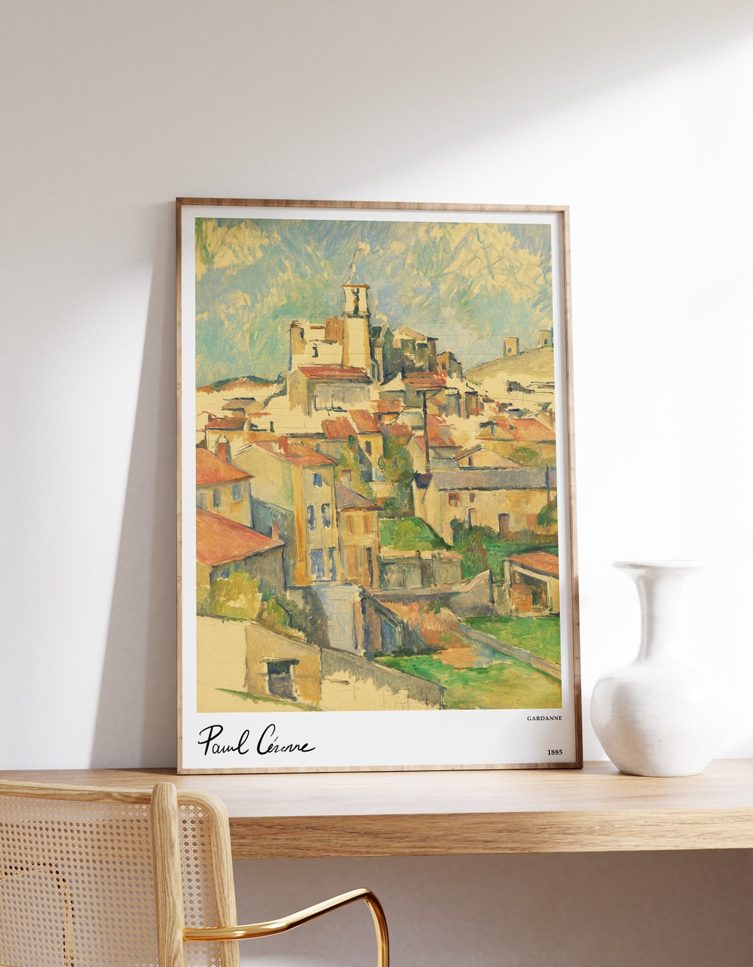 Paul Cezanne Poster | Paul Cezanne Print | Minimalist Art Print ...