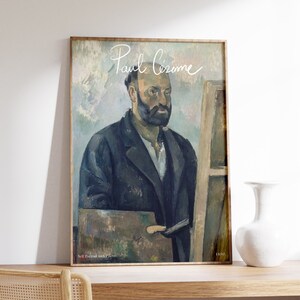 Paul Cezanne | Art Print | Vintage Poster | Cezanne Print | Mid Century ...