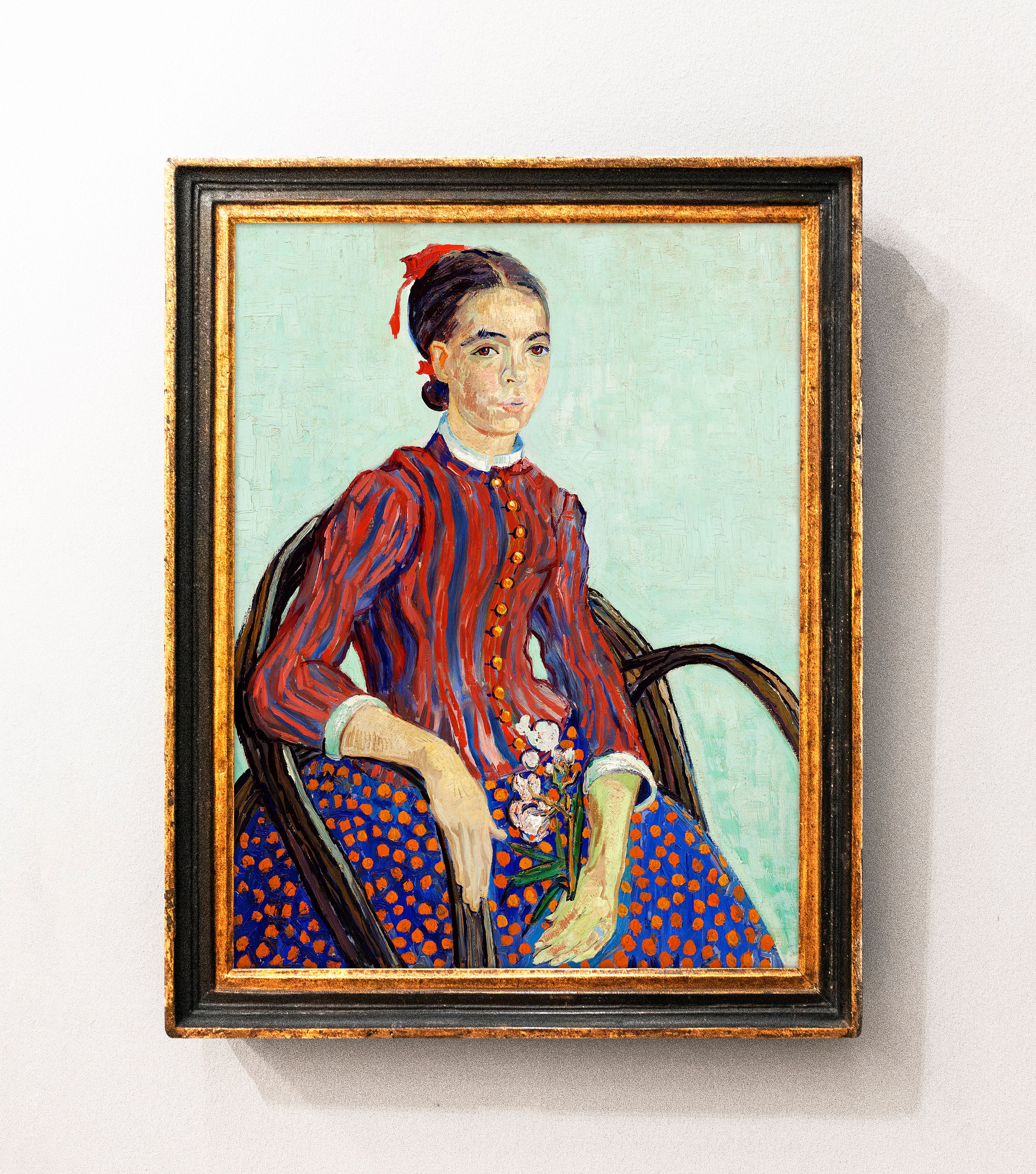 Van Gogh Print La Mousme 1888 Vintage Woman Portrait - Etsy Australia