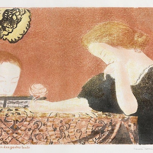 Maurice Denis Print | Nos âmes Art | Classic Painting | Vintage Painting | Wall Art | Interior Decor |